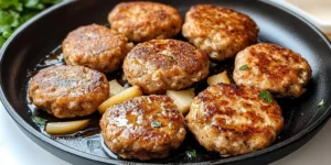 Enjoy a blend of sweet and savory with Irresistible Chicken Apple Sausage Patties. Easy to make, healthy, and perfect for any meal.